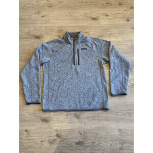 PATAGONIA Men's Better Sweater Fleece Jacket STY25523 Medium Gray
